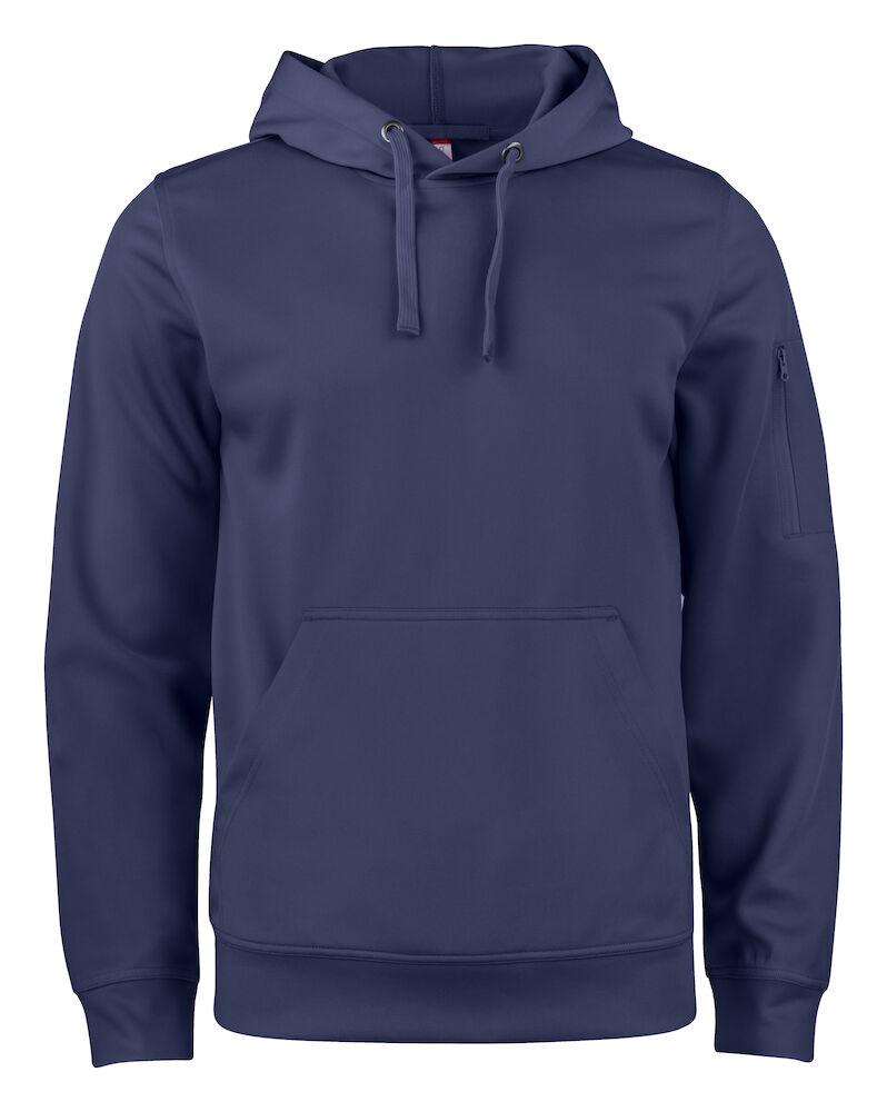 Felpa Tecnica Blu Felpa Cappuccio Sportiva Basic