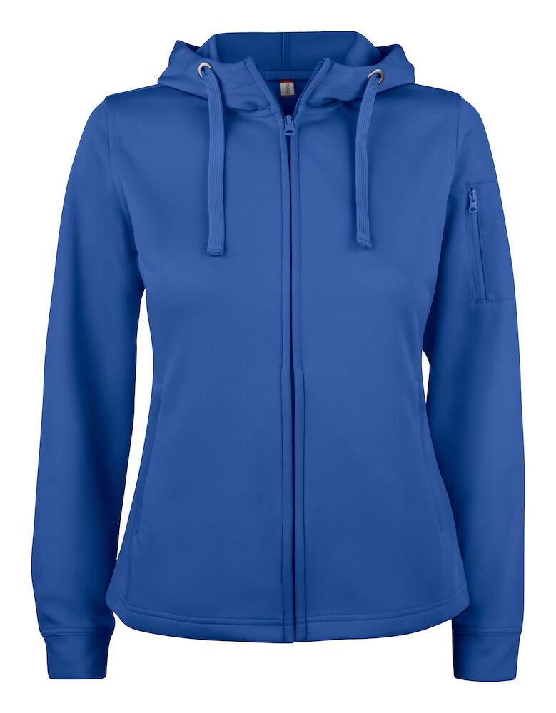 Felpa Tecnica Royal Azzurro Felpa Donna Zip Cappuccio Sportiva con Tasche