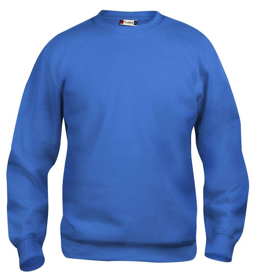 Felpa Girocollo Basic Royal Azzurro Bambino