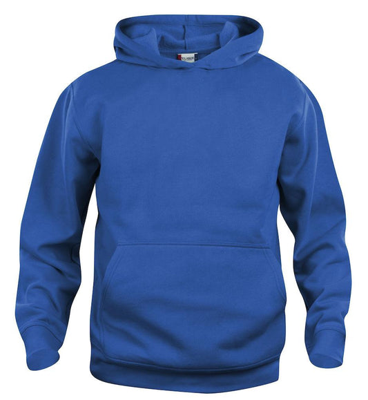 Felpa Basic Royal Azzurro con Cappuccio Tascone a Marsupio Bambino