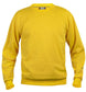 Felpa Clique Basic Giallo Girocollo