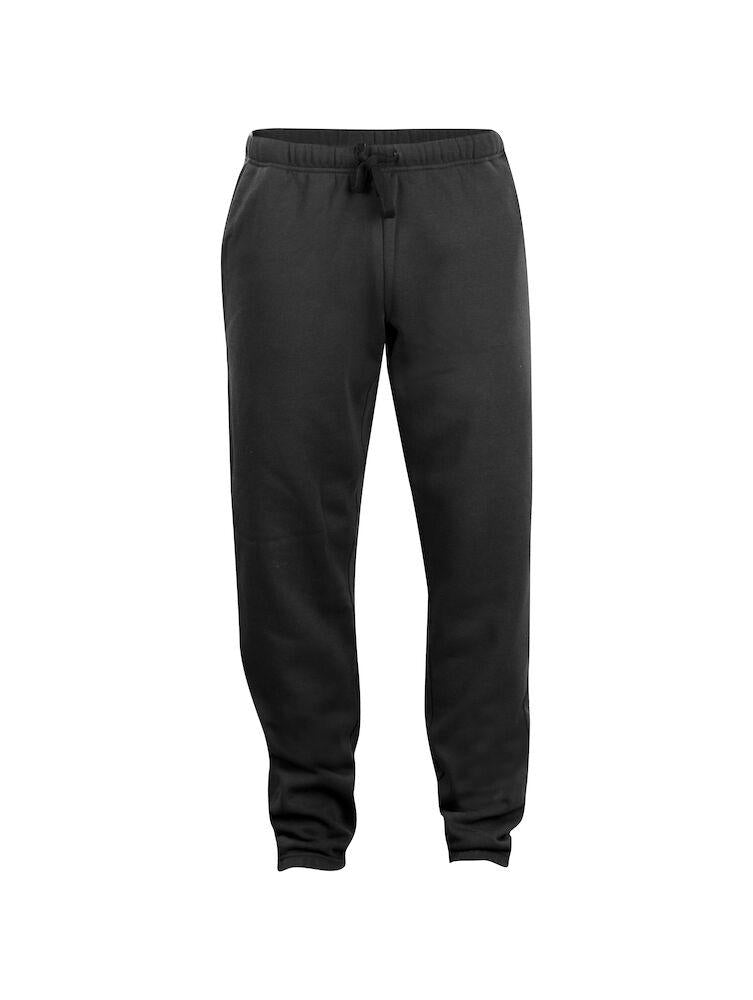 Pantaloni Felpa Basic Nero Pantaloni Sportivi Tempo Libero