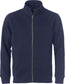 Felpa Clique Classic Cardigan Blu Zip Intera Uomo