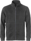 Felpa Clique Classic Cardigan Antracite Melange Zip Intera Uomo