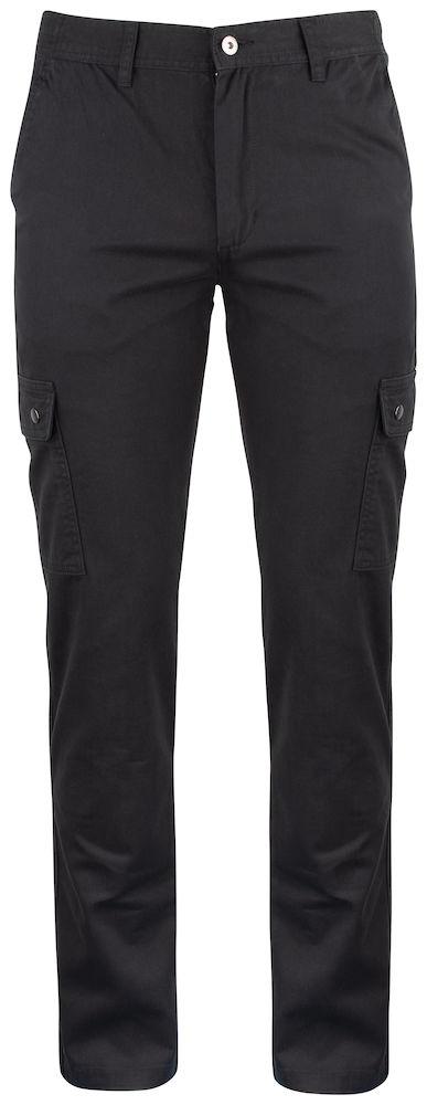 Pantalone Cargo Nero con Tasconi Pantalone da Lavoro Tempo Libero Multitasche