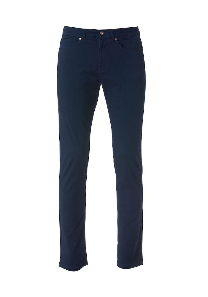 Pantalone Chino Blu Pantalone 5 Tasche Elasticizzato Taglie Forti