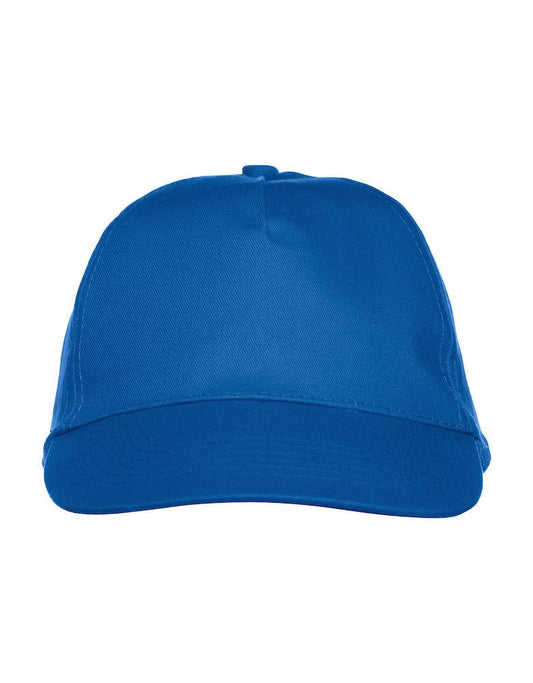 Cappellino Texas Royal Azzurro Cappellino 5 Pannelli Chiusura Velcro