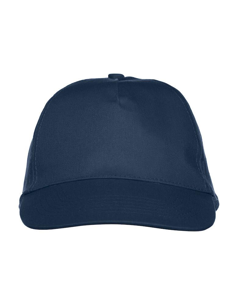 Cappellino Texas Blu Cappellino 5 Pannelli Chiusura Velcro