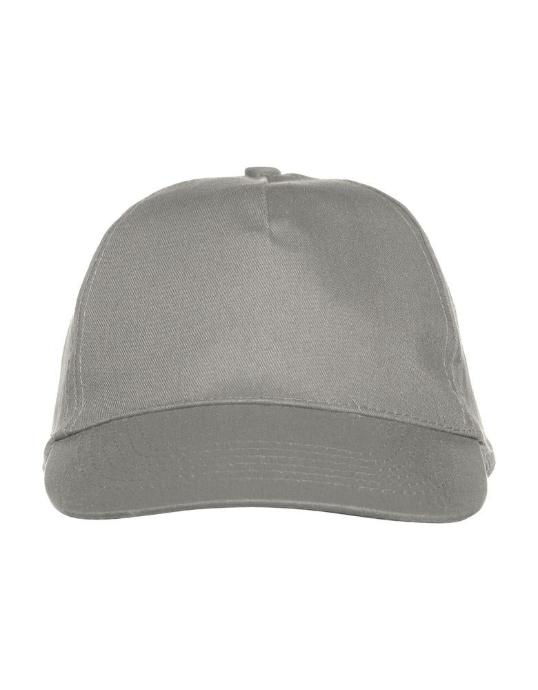 Cappellino Texas Grigio Cappellino 5 Pannelli Chiusura Velcro