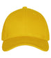 Cappellino Classic Giallo Cappellino con Visera 6 Pannelli Chiusura con Velcro Peso Medio