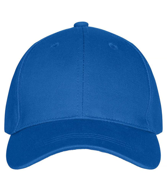 Cappellino Classic Royal Azzurro Cappellino con Visera 6 Pannelli Chiusura con Velcro Peso Medio