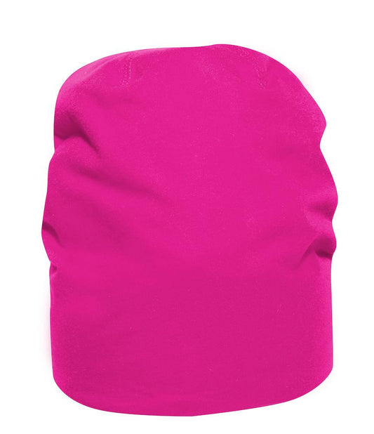 Cuffia Saco Lampone Fucsia Cappellino Elasticizzato in Cotone