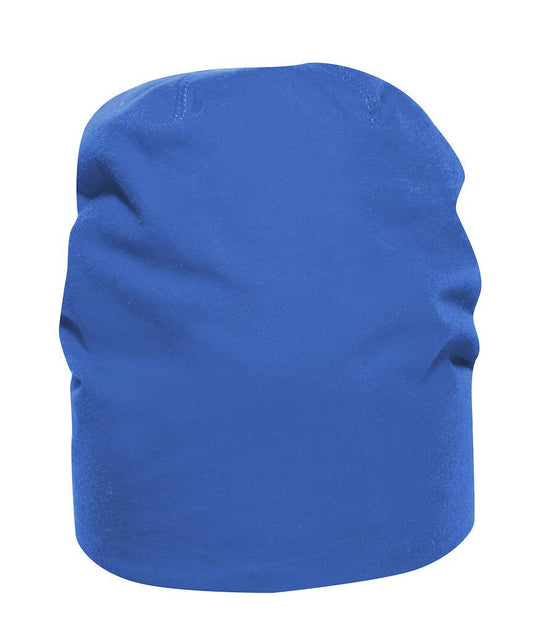 Cuffia Saco Royal Azzurro Cappellino Elasticizzato in Cotone