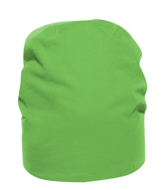 Cuffia Saco Verde Acido Cappellino Elasticizzato in Cotone
