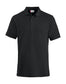 Polo Lincoln Oversize Nero Polo Uomo Taglio Americano