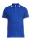 Polo Amarillo Royal Polo Manica Corta con Profili Bianco