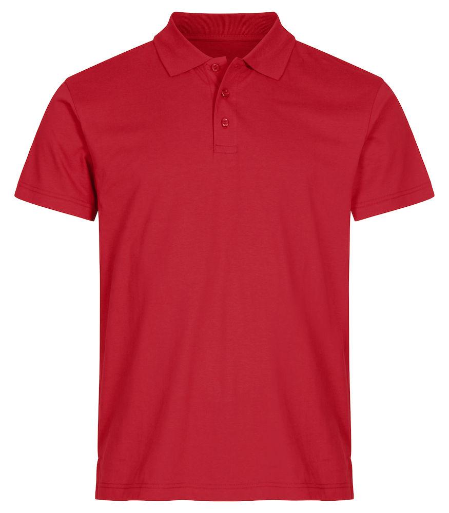 Basic Polo Rosso Polo Manica Corta