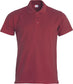 Basic Polo Bordeaux Polo Manica Corta