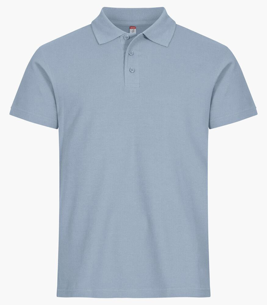 Basic Polo Azzurro Polo Manica Corta