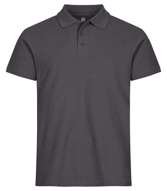 Basic Polo Grigio Metallo Polo Manica Corta