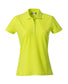 Basic Polo Lime Polo Manica Corta Donna