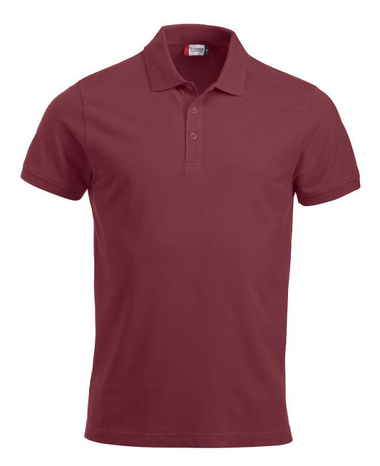 Polo Clique Classic Lincoln Bordeaux Polo Cotone 200 Grammi