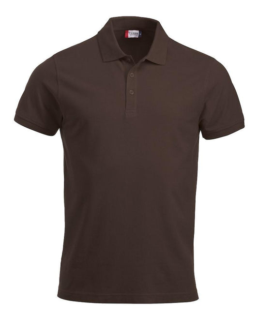 Polo Clique Classic Lincoln Marrone Polo Cotone 200 Grammi