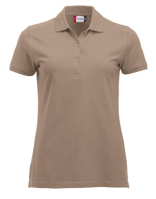 Polo Clique Classic Marion Donna Caffelatte Polo Cotone 200 Grammi