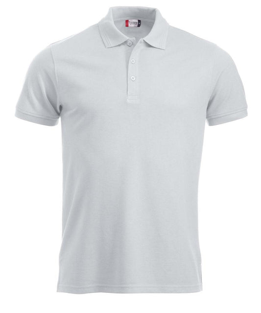 Polo Manhattan Bianco Polo Uomo Misto Cotone