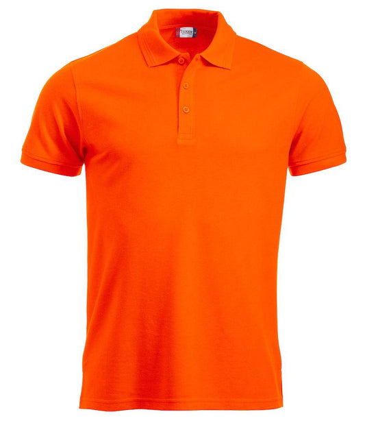 Polo Manhattan Arancio Fluo Polo Uomo Misto Cotone