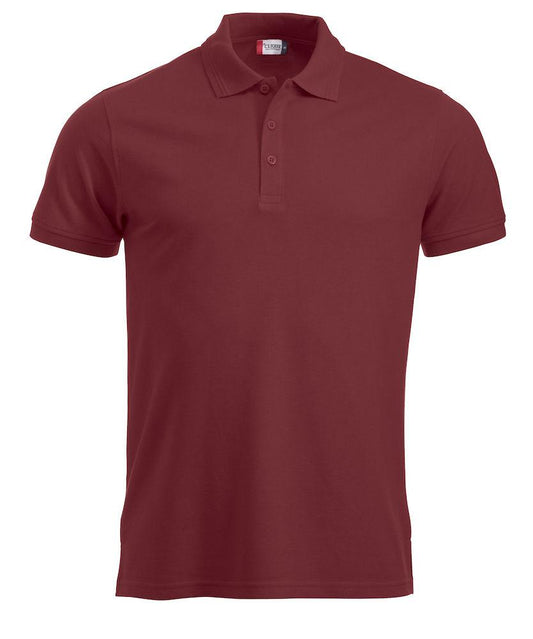 Polo Manhattan Bordeaux Polo Uomo Misto Cotone