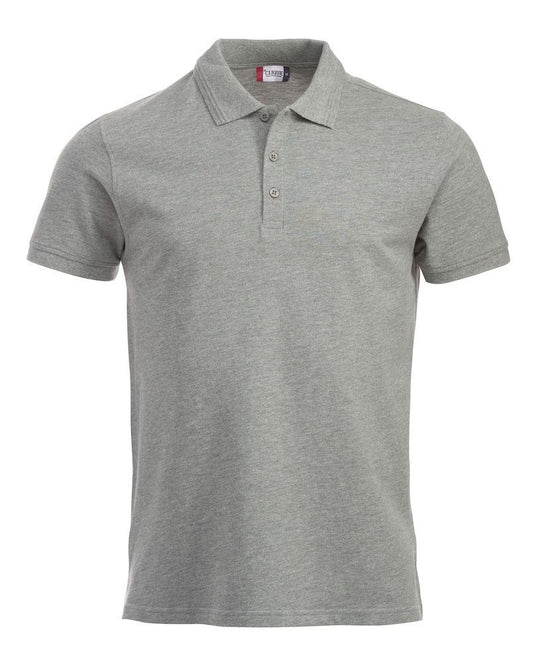 Polo Manhattan Grigio Melange Polo Uomo Misto Cotone