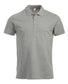 Polo Manhattan Grigio Melange Polo Uomo Misto Cotone Taglie Forti