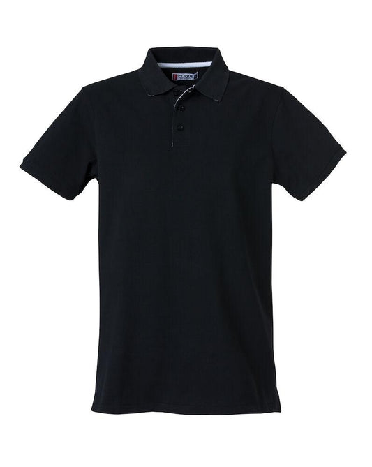 Polo Clique Heavy Nero 270 Grammi Polo Uomo Manica Corta Premium