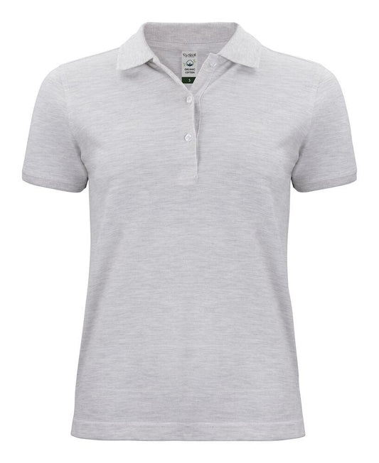 Polo Classic Organico Nature Melange Polo Donna Manica Corta Ecosostenibile