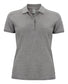 Polo Classic Organico Grigio Melange Polo Donna Manica Corta Ecosostenibile