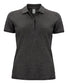 Polo Classic Organico Antracite Melange Polo Donna Manica Corta Ecosostenibile