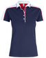 Polo Pittsford Blu Polo Donna con Inserti in Contrasto