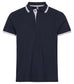 Polo Clique Austin Blu Polo Cotone con Inserti