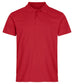 Polo Single Jersey Rosso Polo Cotone Manica Corta