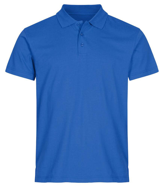 Polo Single Jersey Royal Azzurro Polo Cotone Manica Corta