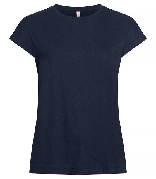 Fashion Top Blu Maglietta Donna Manica Americana