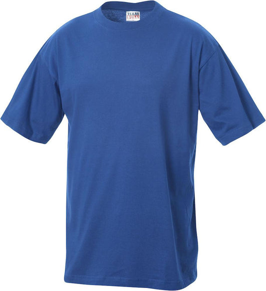T-Shirt Cotone Royal Azzurro Maglietta Manica Corta