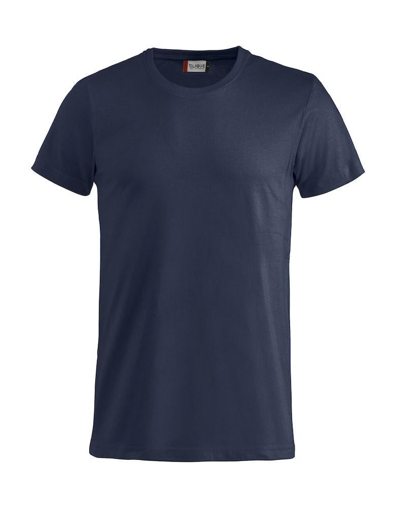 T-Shirt Clique Basic Blu Navy 145 gr