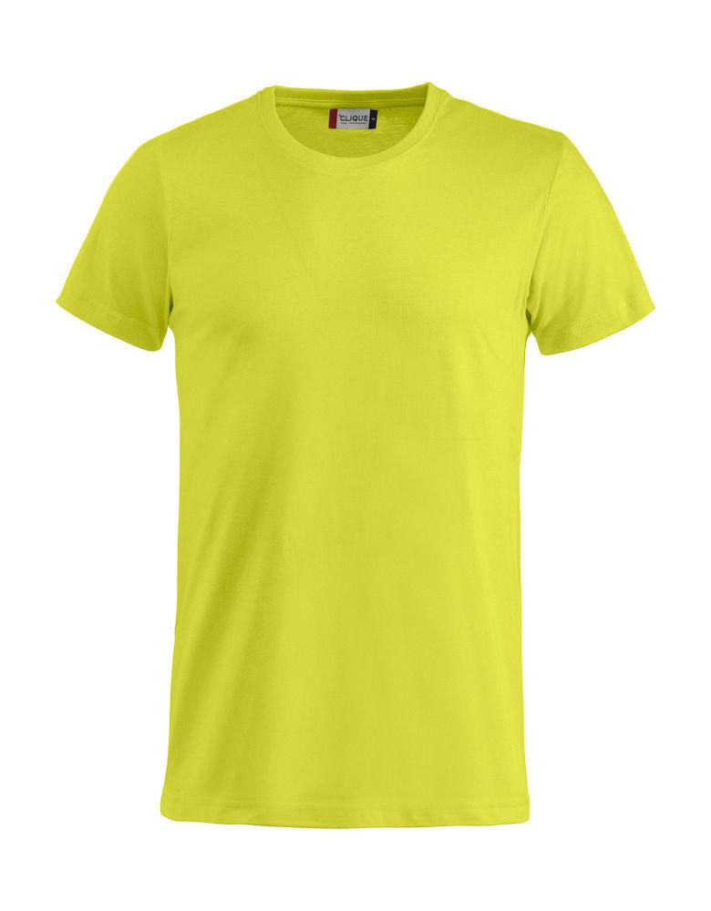 T-Shirt Clique Basic Lime 145 gr