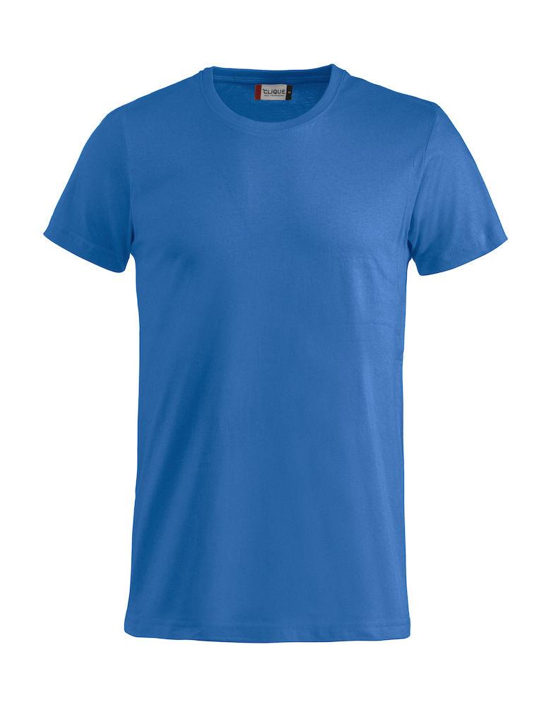 T-Shirt Clique Basic Royal Taglie Forti 145 gr