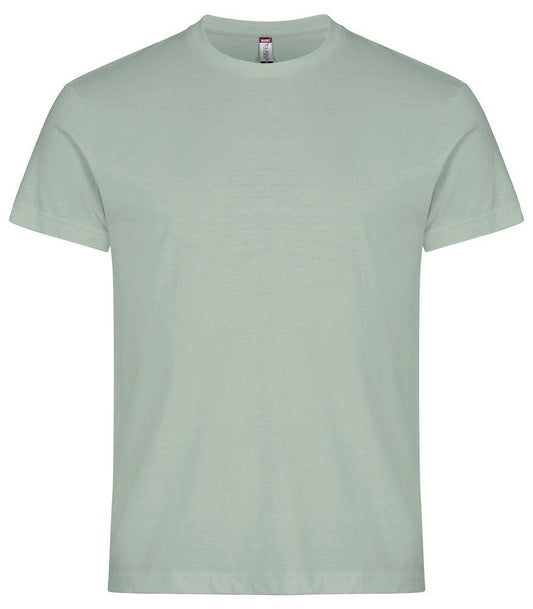 T-Shirt Clique Basic Salvia 145 gr Taglie Forti