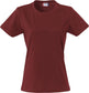 T-Shirt Donna Clique Basic Bordeaux 145 gr