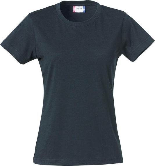 T-Shirt Donna Clique Basic Blu Navy 145 gr