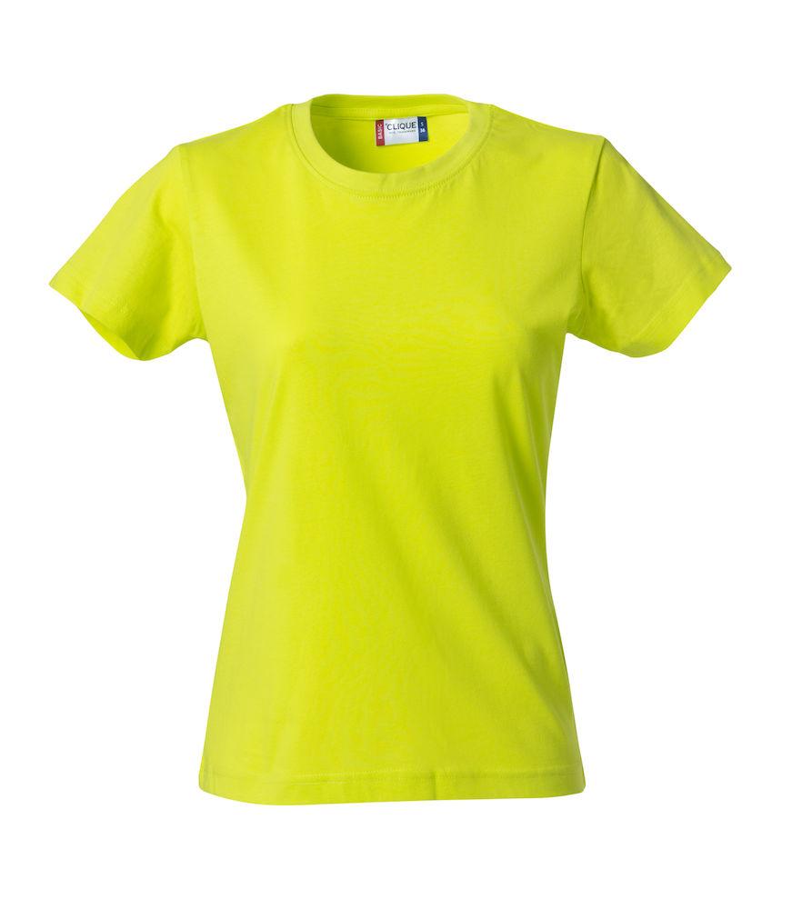T-Shirt Donna Clique Basic verde Intenso145 gr